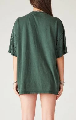 FURST OF A KIND VINTAGE BLACK ALLOVER RHINESTONE TEE SALE