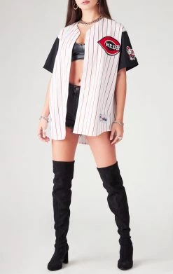 FURST OF A KIND VINTAGE SPORTS VINTAGE KNIT BASEBALL JERSEY