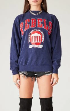 FURST OF A KIND VINTAGE STONEWASHED COLLEGE SWEATSHIRT VINTAGE COLLEGE