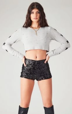 FURST OF A KIND VINTAGE STAR PATCH CROPPED THERMAL SALE