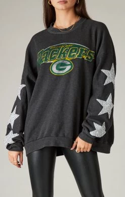 FURST OF A KIND SALE VINTAGE OVERDYE STAR PATCH SWEATSHIRT