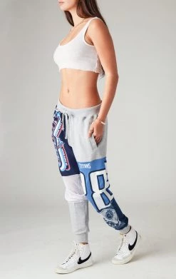 FURST OF A KIND VINTAGE NFL VINTAGE SPLICED PATCHWORK SWEATPANTS