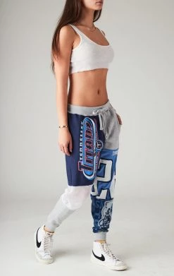 FURST OF A KIND VINTAGE NFL VINTAGE SPLICED PATCHWORK SWEATPANTS