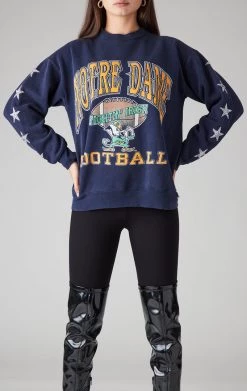 FURST OF A KIND VINTAGE MINI STAR PATCH SWEATSHIRT
