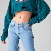 FURST OF A KIND VINTAGE STUDDED RIPPED CROPPED HOODIE SALE