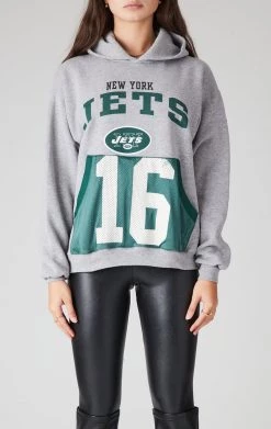 FURST OF A KIND SALE VINTAGE JERSEY SPLICED POCKET HOODIE