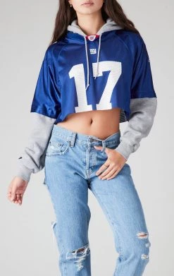 FURST OF A KIND SALE VINTAGE JERSEY SPLICED HOODIE