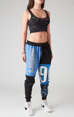 FURST OF A KIND VINTAGE SPLICED PATCHWORK SWEATPANTS