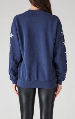 FURST OF A KIND VINTAGE MINI STAR PATCH SWEATSHIRT VINTAGE SPORTS 7 FURST OF A KIND VINTAGE MINI STAR PATCH SWEATSHIRT VINTAGE SPORTS