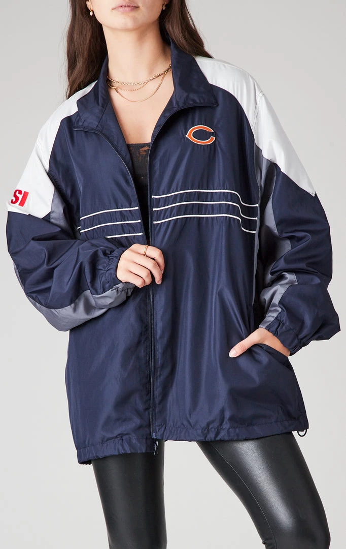 FURST OF A KIND VINTAGE NFL VINTAGE ZIP UP WINDBREAKER JACKET 5 FURST OF A KIND VINTAGE NFL VINTAGE ZIP UP WINDBREAKER JACKET