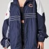 FURST OF A KIND VINTAGE NFL VINTAGE ZIP UP WINDBREAKER JACKET