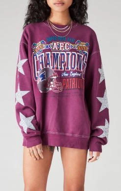 FURST OF A KIND SALE VINTAGE OVERDYE STAR PATCH SWEATSHIRT