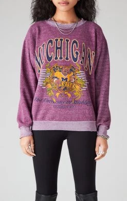 FURST OF A KIND VINTAGE PURPLE OVERDYE SWEATSHIRT SALE
