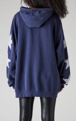 FURST OF A KIND VINTAGE SILVER STAR PATCH HOODIE