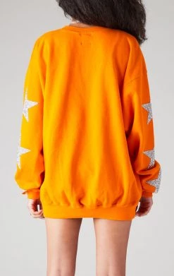 FURST OF A KIND VINTAGE SILVER STAR PATCH SWEATSHIRT