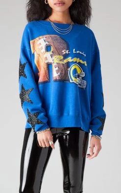 FURST OF A KIND VINTAGE BLACK STAR PATCH SWEATSHIRT SALE