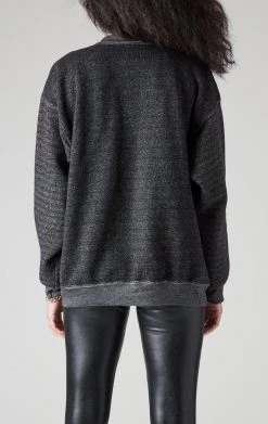 FURST OF A KIND SALE VINTAGE BLACK OVERDYE SWEATSHIRT