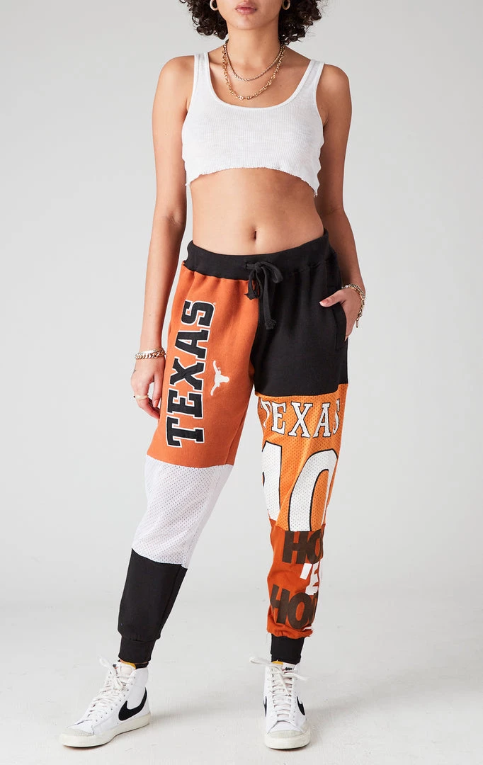 FURST OF A KIND VINTAGE COLLEGE VINTAGE SPLICED PATCHWORK SWEATPANTS 4 FURST OF A KIND VINTAGE COLLEGE VINTAGE SPLICED PATCHWORK SWEATPANTS