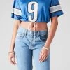 FURST OF A KIND VINTAGE DRAWSTRING CROPPED JERSEY VINTAGE NFL