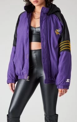 FURST OF A KIND VINTAGE NFL VINTAGE HEAVY ZIP UP WINDBREAKER JACKET