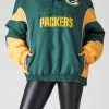 FURST OF A KIND VINTAGE NFL VINTAGE HEAVY PULLOVER WINDBREAKER