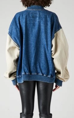 FURST OF A KIND VINTAGE COLLEGE DENIM BOMBER