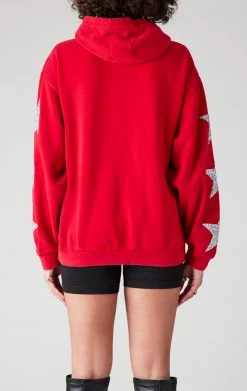 FURST OF A KIND VINTAGE COLLEGE VINTAGE SILVER STAR PATCH HOODIE