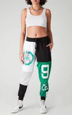 FURST OF A KIND VINTAGE SPORTS VINTAGE SPLICED PATCHWORK SWEATPANTS