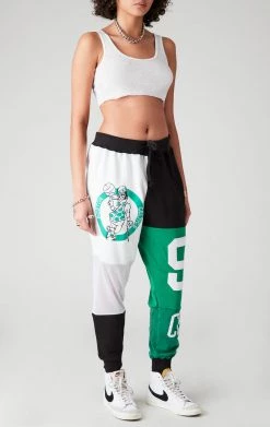 FURST OF A KIND VINTAGE SPORTS VINTAGE SPLICED PATCHWORK SWEATPANTS