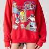 FURST OF A KIND VINTAGE STONEWASHED CARTOON SWEATSHIRT VINTAGE CARTOON